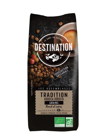 Cafe Tradicion Arabica Robusta Grano 1 Kilo Bio Destination