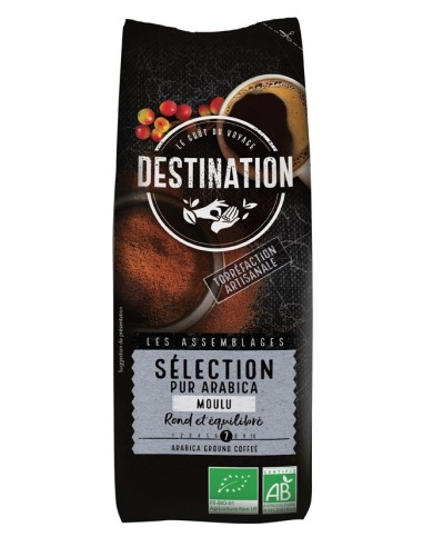 Cafe Molido Seleccion 100% Arabica  Bio 250 Gramos Destination