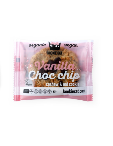 Galleta Con Vainilla & Chocolate Bio 50 g de Kookiecat