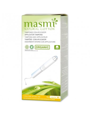 Tampones Masmi Natural Cotton Regular 16U de Masmi