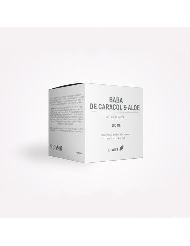 Crema Antiarrugas Rosa Mosqueta+Aloe+Baba 100 Ml de Ebers