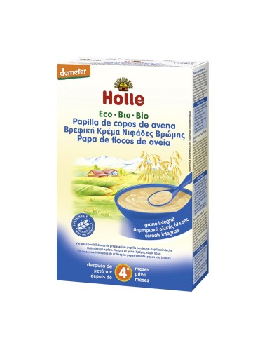 Papilla De Copos De Avena + 4 Meses 250Gr Demeter Holle