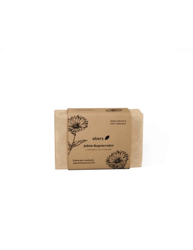 Jabon Regenerador Calendula + Rosa 100 Gr de Ebers