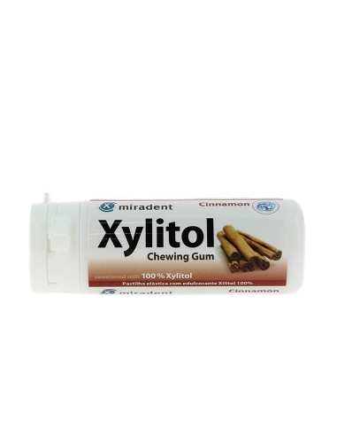 Xylitol Chicle Sabor Canela Bote 30 Ud X 30 Gr de Miradent