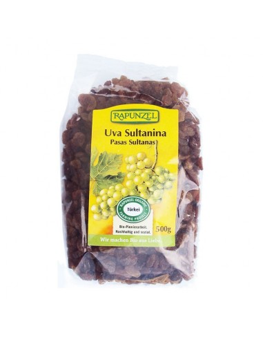 Pasas Sultanas Rapunzel 500 G de Rapunzel