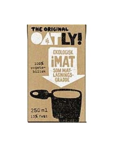 Crema De Avena Para Cocinar 250 Mililitros Bio Oatly