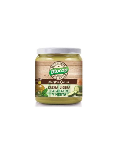 Crema Calabacin Menta Biocop 295 G de Biocop