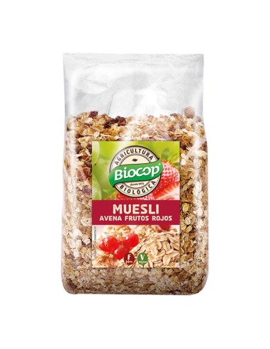 Muesli Avena Frutos Rojos Biocop 300 G de Biocop