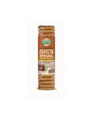 Galletas De Espelta Int  Limon- Jengibre 250Gr Bio Biocop