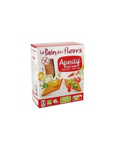 Cracker Tomate Paprika Aperitif Le Pain Des F.150G de