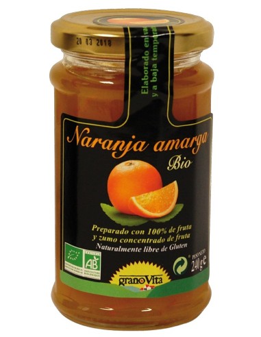 Preparado De Frutas De Naranja Amarga Bio, 240 G de Granovita