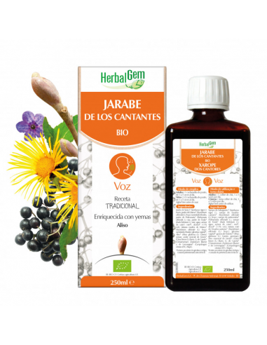 Jarabe De Los Cantantes Bio 250 Ml de Herbalgem