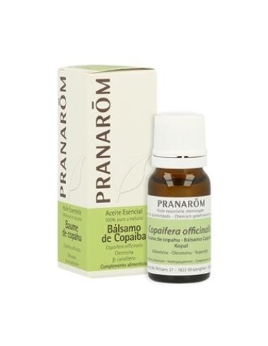 Copaiba Oleoresina 10 Ml de Pranarom