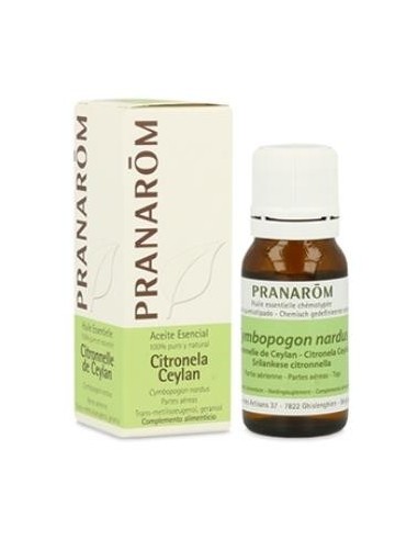 Citronela Ceylan Partes Aereas 10 Ml de Pranarom