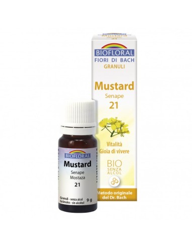 Flores De Bach 21 Mustard - Mostaza Bio* - 9 G - Gránulosde