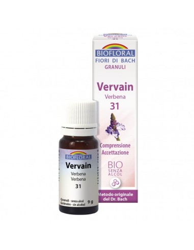 Flores De Bach 31 Vervain - Verbena Bio* - 9 G - Gránulosde