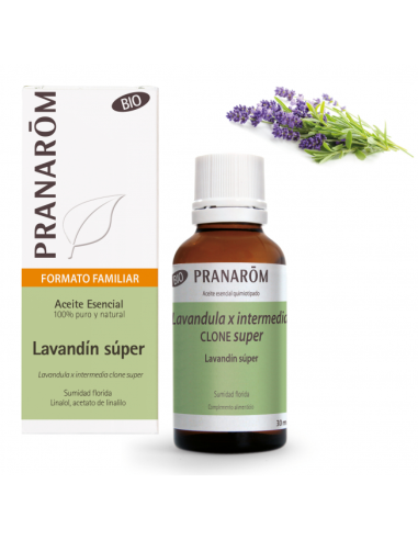 Lavandin Super Sumidad Florida Bio 30 Ml de Pranarom