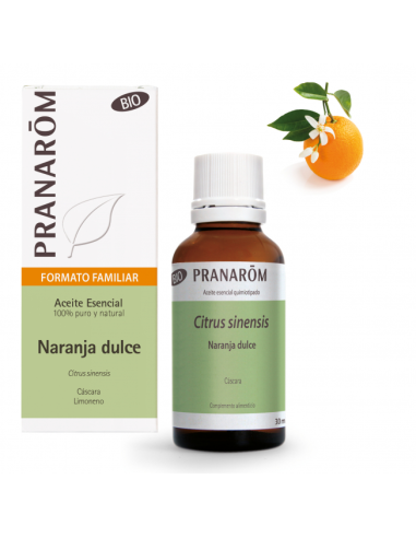 Naranja Dulce Cascara Bio 30 Ml de Pranarom