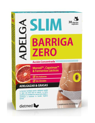 Adelgaslim Barriga Zero 30 Capsulas De Dietmed