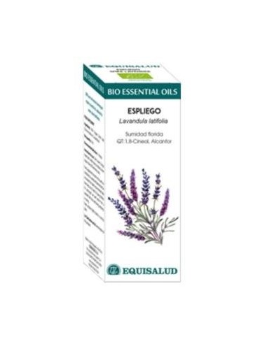 Bio Essential Oil Espliego - Qt:1.8-Cineol, Alcanfor 10 Ml de Equisalud