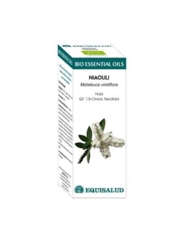 Bio Essential Oil Niaouli - Qt: 1.8-Cineol, Nerolidol 10 Ml de Equisalud