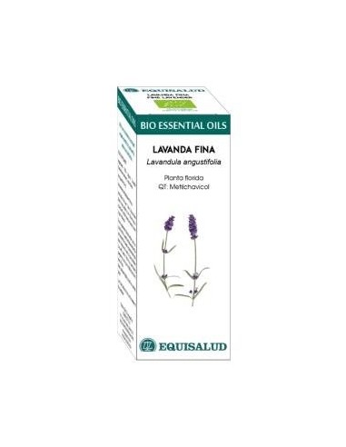 Bio Essential Oil Lavanda Fina - Qt: Acetato De Linalilo, Linalol 10 Ml de Equisalud