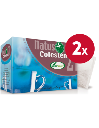 Pack de 2 ud Natusor 21 Colesten 20 unidades de Soria Natural