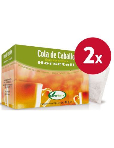 Pack de 2 ud Infusion de Cola de Caballo 20 uds de Soria Natural