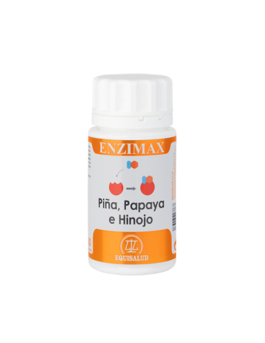 Enzimax Piña, Papaya, Hinojo 50 Cáp. de Equisalud