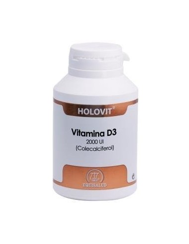 Holovit Vitamina D3 2.000 Ui (Colecalciferol) 180 Cáp. de Equisalud