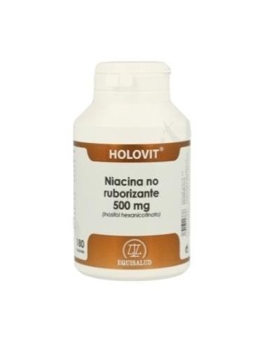 Holovit Niacina No Ruborizante 500Mg. 180Cap. de Equisalud