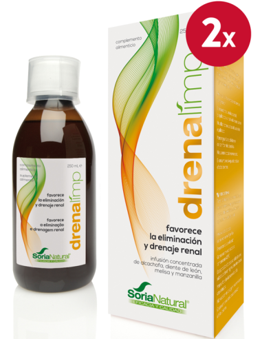 Pack de 2 ud Drenalimp 250Ml. de Soria Natural