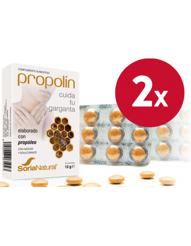 Pack de 2 ud Propolin 48 ComprimidosX250Mg. de Soria Natural