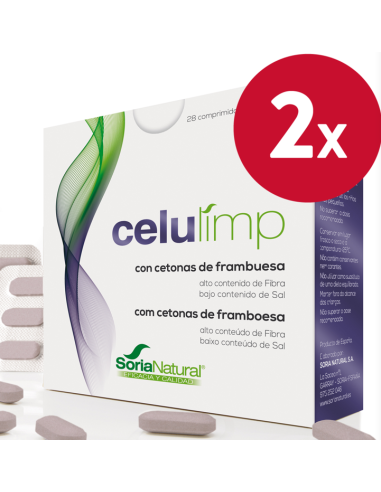 Pack de 2 ud Celulimp 28 Comprimidos de Soria Natural