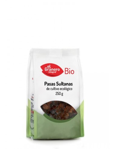 Pasas Sultanas Bio, 250 G de El Granero Integral