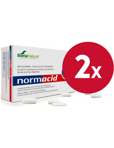 Pack de 2 ud Normacid Citrus 32 Comprimidos de Soria Natural