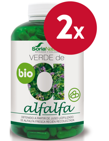 Pack de 2 ud Verde De Alfalfa 240Cap. de Soria Natural