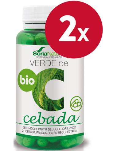 Pack de 2 ud Verde De Cebada 80Cap. de Soria Natural