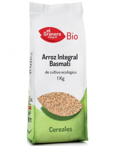 Arroz Integral Basmati Bio, 1 Kg de El Granero Integral