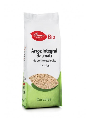 Arroz Integral Basmati Bio, 500 G de El Granero Integral