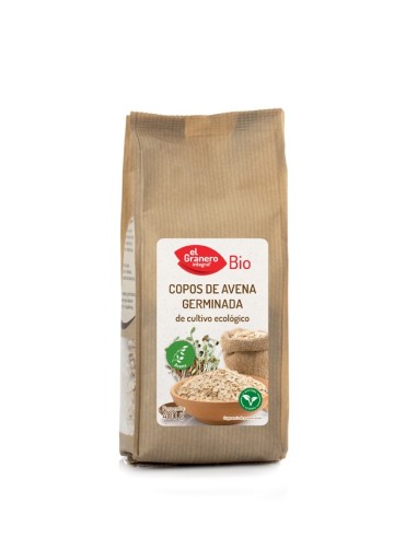 Copos De Avena Germinada Bio, 400 G de El Granero Integral