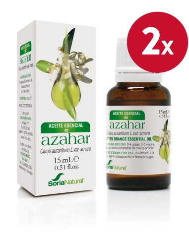 Pack de 2 ud Esencia Azahar 15Cc. de Soria Natural