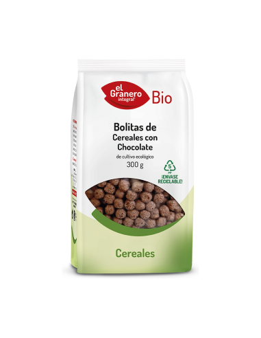 Bolitas De Cereales Con Chocolate Bio 400 G De Granero