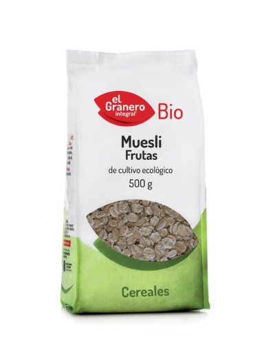 Muesli Frutas Bio, 500 G de El Granero Integral