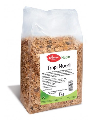 Tropi Muesli, 1 Kg de El Granero Integral