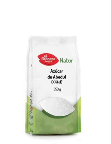 Azucar De Abedul (Xilitol), 350 G de El Granero Integral