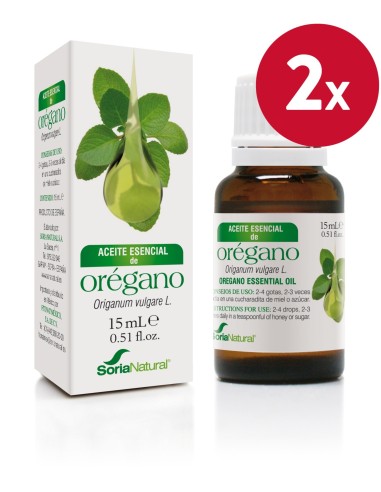 Pack de 2 ud Aceite Esencial de Oregano de Soria Natural