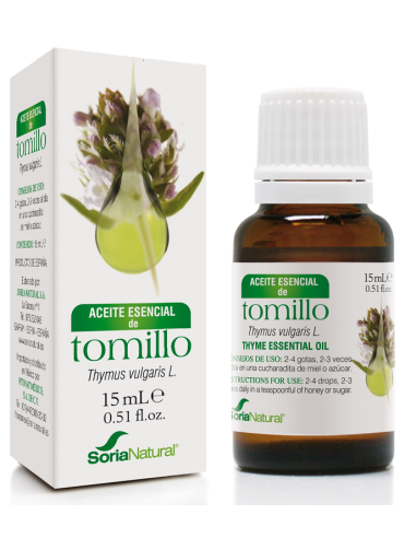 Pack de 2 ud Aceite Esencial de Tomillo 15 ml de Soria natural