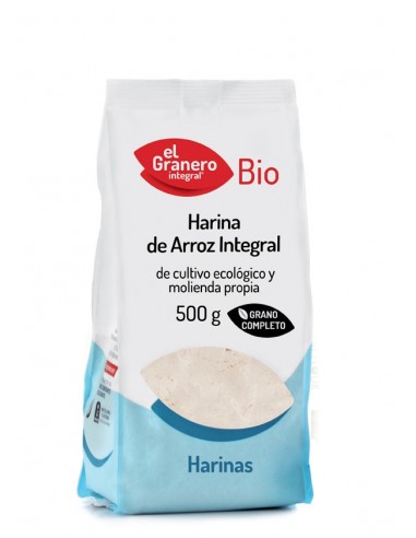 Harina De Arroz Integral Bio, 500 G de El Granero Integral