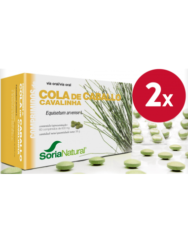 Pack de 2 ud Cola De Caballo 60 Comprimidos de Soria Natural